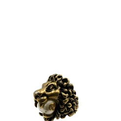 Anello Gucci testa di leone