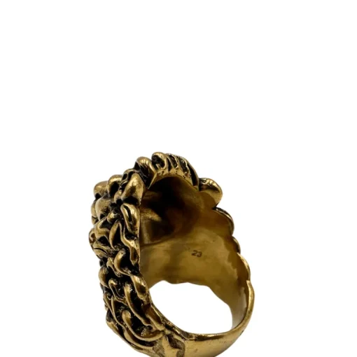 Anello Gucci testa di leone