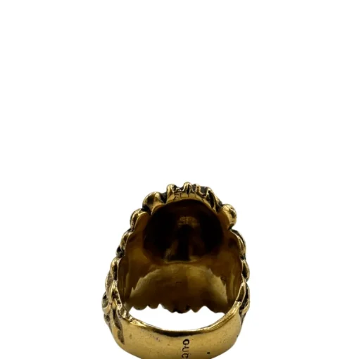 Anello Gucci testa di leone