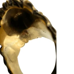 Anello Gucci testa di leone