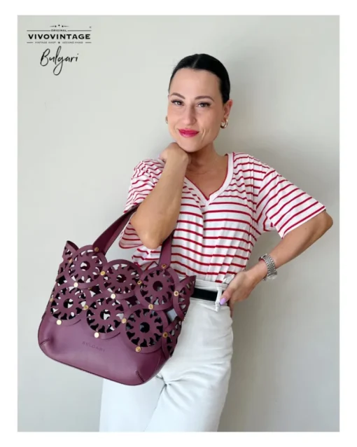 Borsa Bulgari traforata
