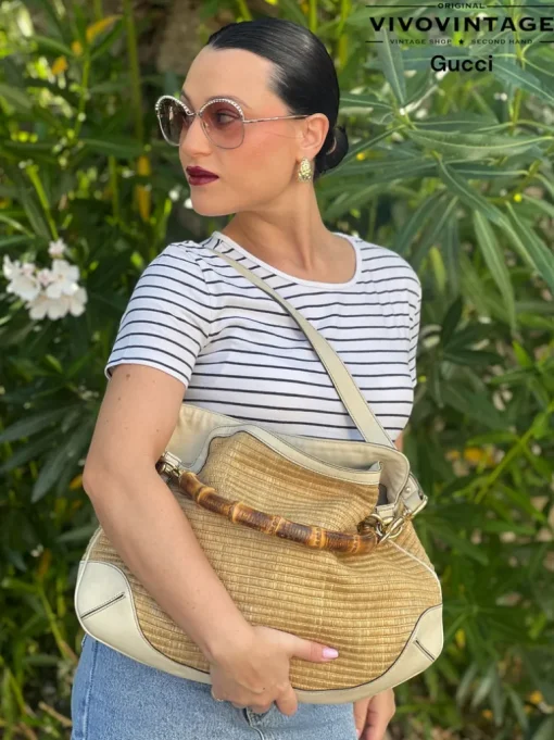 Gucci Bamboo con tracolla