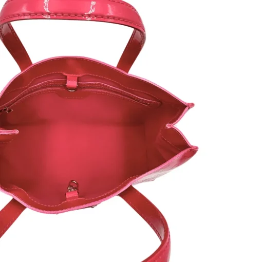LV Wilshire vernis fucsia