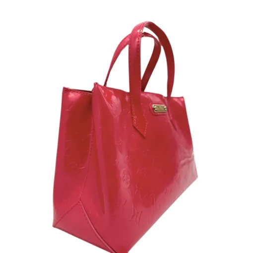 LV Wilshire vernis fucsia