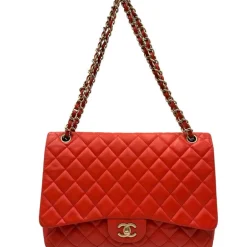 Maxi Classic Lambskin Single Flap Chanel