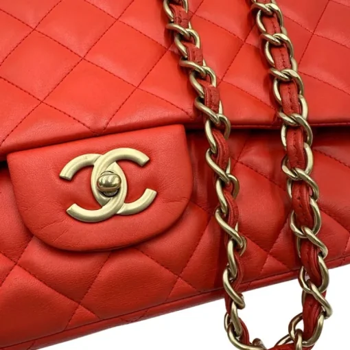 Maxi Classic Lambskin Single Flap Chanel