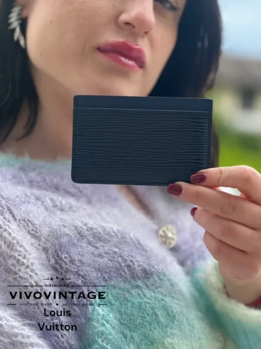Porta carte di credito Louis Vuitton Epi