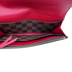 Portafoglio Emilie Damier Ébène LV