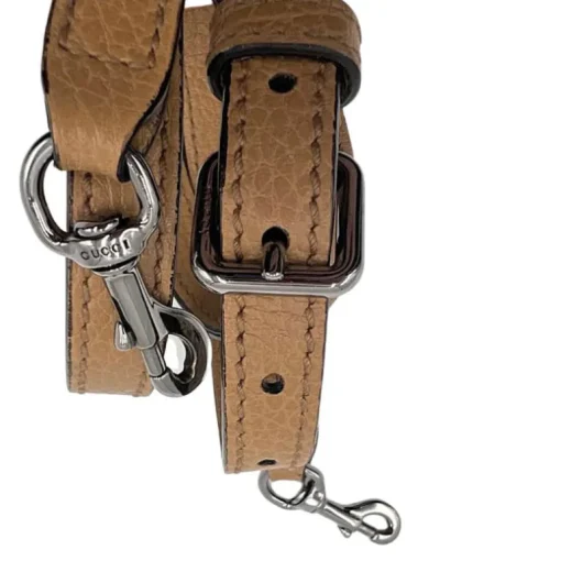 Tracolla amovibile Gucci marrone