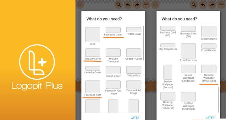 Logopit Plus von  Iris Studio: Beste kostenlose Logo Maker Apps für Android