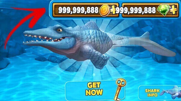 Hungry-Shark Evolution MOD APK unlimited money latest version