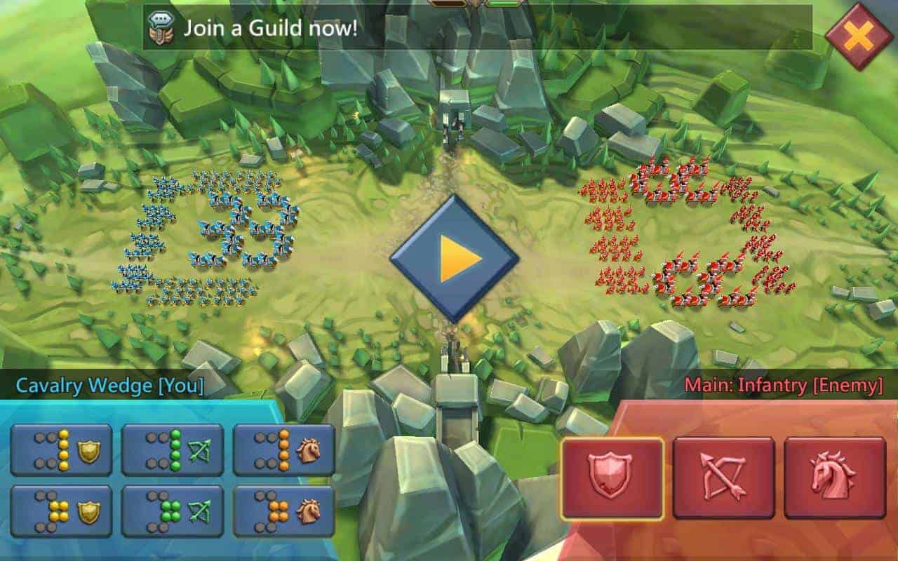lords mobile mod apk Features