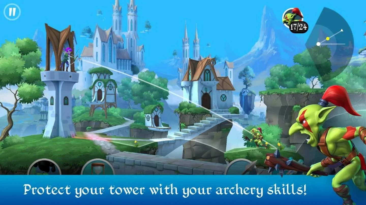 Tiny Archers Mod Apk gameplay