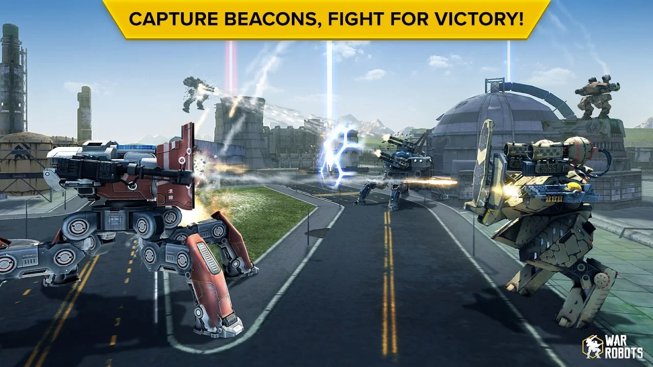 War Robots mod apk gameplay