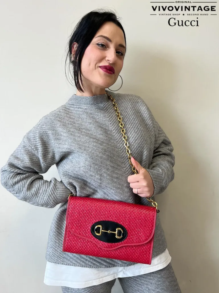 Tracolla Gucci Horsebit