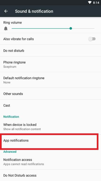 Notification settings Spotify-3
